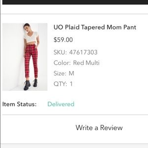 Urban Outfitters Mom Pant